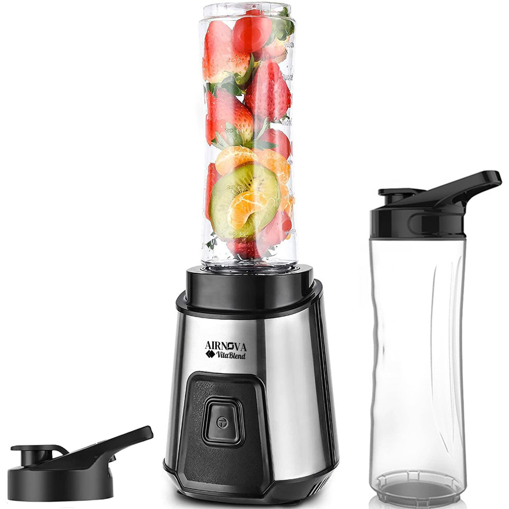 Frullatore AIRNOVA VitaBlend BLD-06 700W con due bottiglie da 0,6 litri