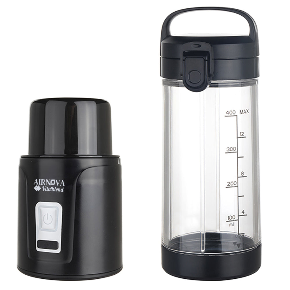 Frullatore portatile AIRNOVA VitaBlend BLD-08 da 400 ml con ricarica USB