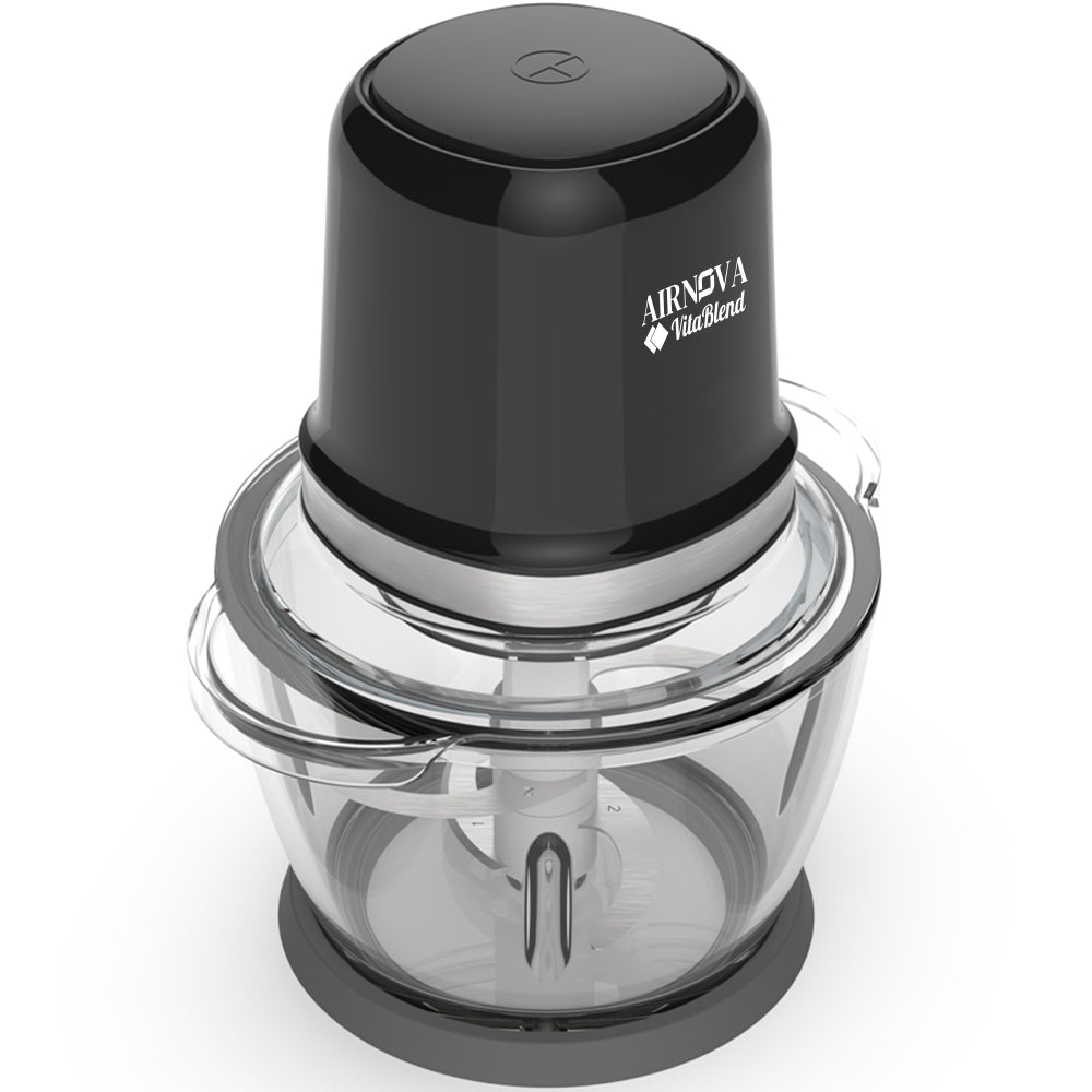 Tritatutto elettrico AIRNOVA VitaBlend BLD-05 con ciotola in vetro da 1,2 litri