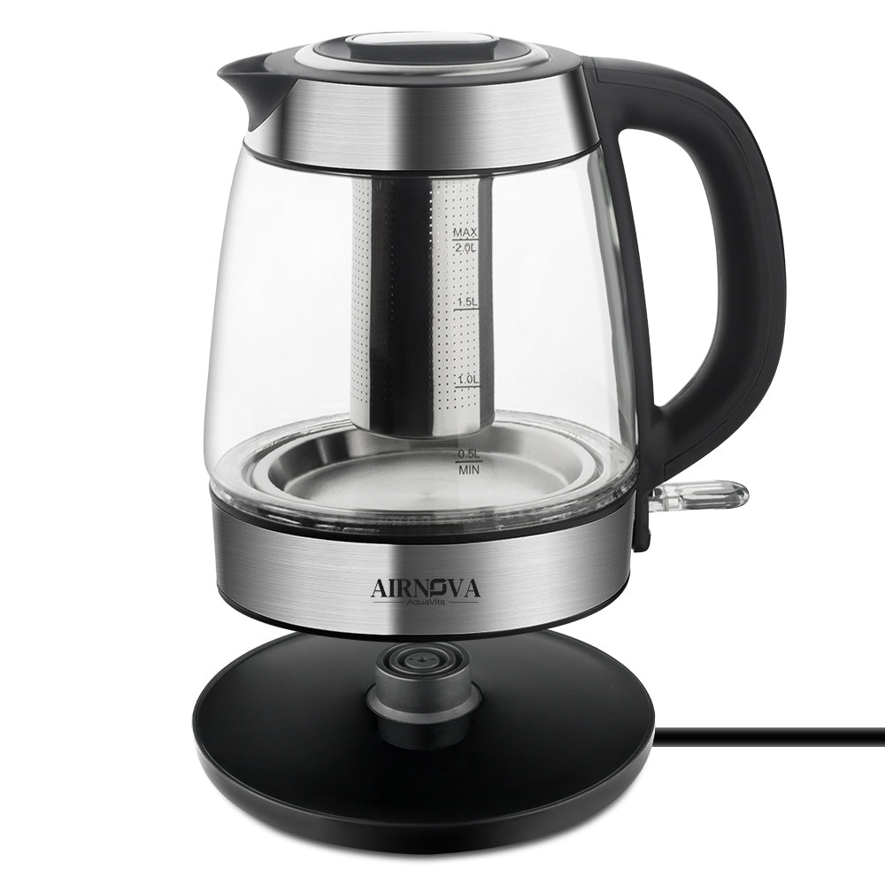 Bollitore elettrico AIRNOVA AquaVita 2200W da 2 litri con filtro per te