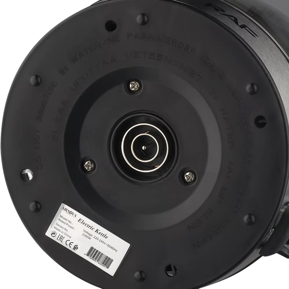 Bollitore elettrico AIRNOVA AquaVita 2200W da 2 litri con filtro per te