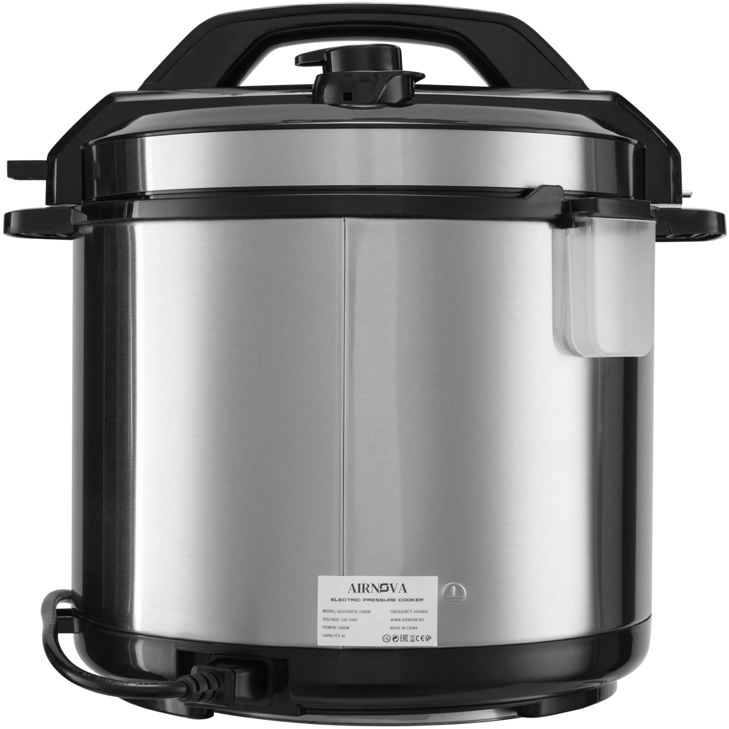 AIRNOVA GustoVita pentola a pressione elettrica 6L 1000W