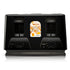 Tostapane AIRNOVA CrispToast 1500W a 4 fette nero e acciaio inox