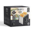 Tostapane AIRNOVA CrispToast 1500W a 4 fette nero e acciaio inox