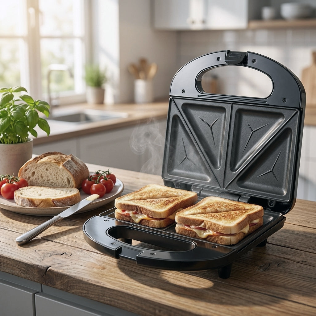 Piastra per panini AIRNOVA PaniniPressa 750W per due toast