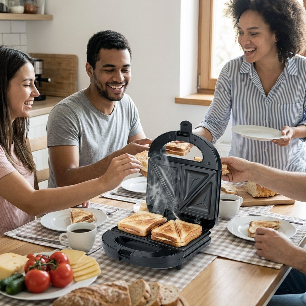 Piastra per panini AIRNOVA PaniniPressa 750W per due toast